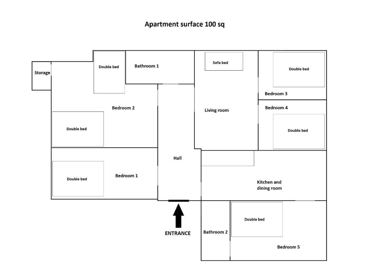 Top Location Apartments Topolowa Street Krakau Exterior foto